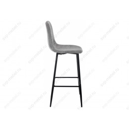 Барный стул Drop black / grey