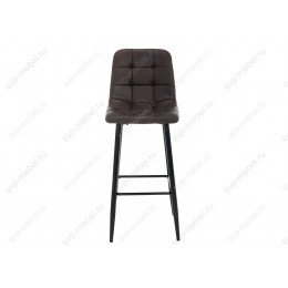 Барный стул Chio black / dark brown